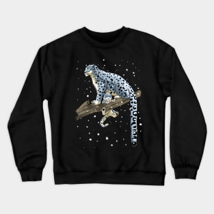 Snow leopard family Crewneck Sweatshirt